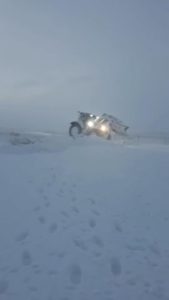 Horse rescue Iceland blizzard