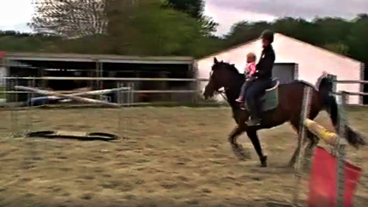 Perfect form during the jump