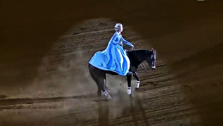 Laura Sumrall purple cape costume
