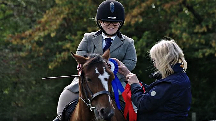 Megan Gregory horseback riding achievement