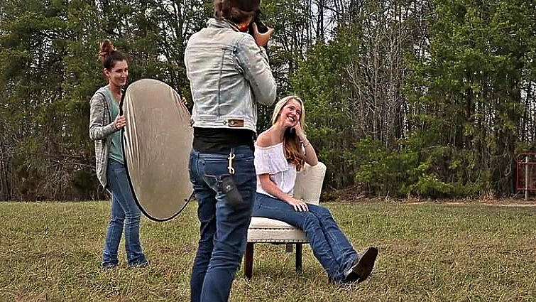 Teen equestrian birthday surprise