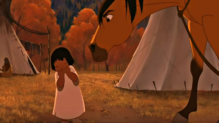 Spirit horse running free