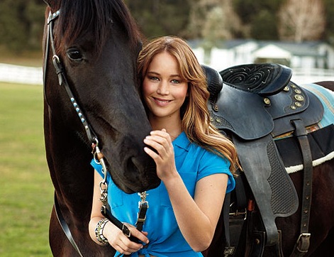 Barn girl in summer riding gear
