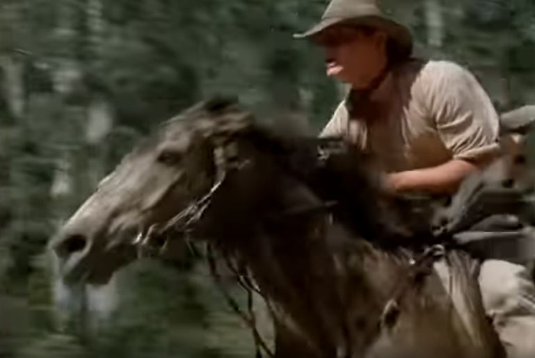 The Man from Snowy River climactic moment