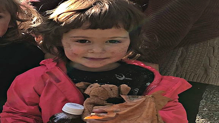Rescue team and missing child reunited