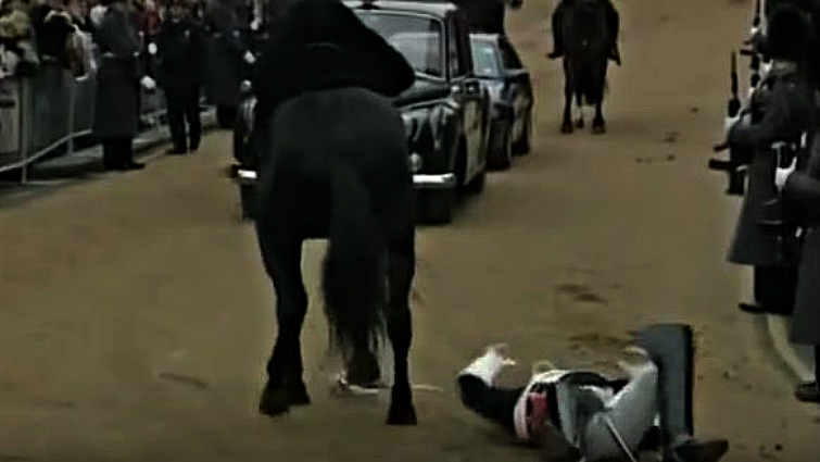 Queen's Guard mounted ceremony